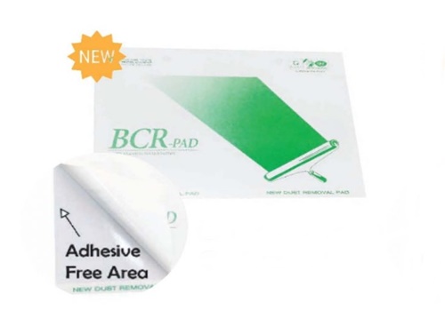 ผ้าเช็ดงานในห้องคลีนรูม BCR-pad with adhesive free area Korea