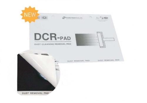 ผ้าเช็ดงานในห้องคลีนรูม Black colored DCR-pad for better dust visibility Korea