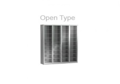 ตู้เก็บรองเท้าคลีนรูม Cleanroom shoes rack open type