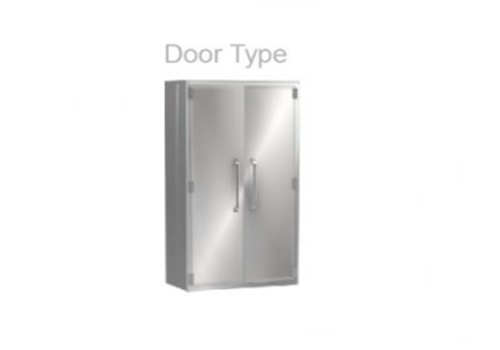 ตู้เก็บชุดคลีนรูม Cleanroom smock rack door type