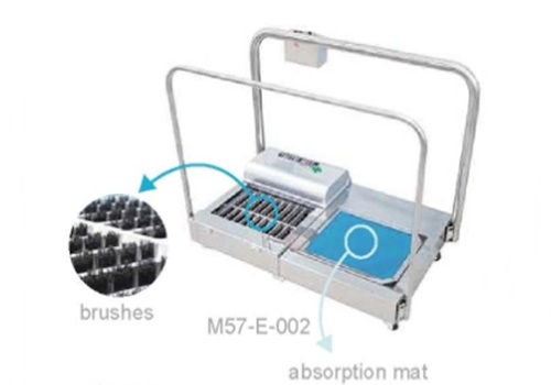 แผ่นกาวดักฝุ่นแบบน้ำ Water clean mat m57-e-002