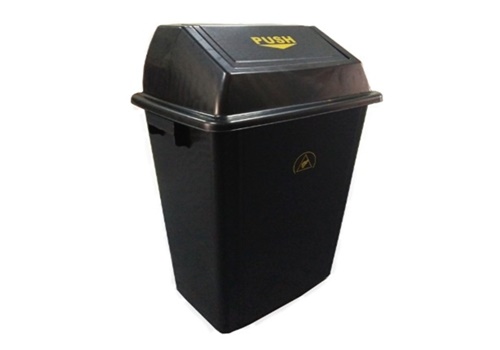 ถังขยะกันไฟฟ้าสถิตย์ Esd waste bin 60 litters bsc