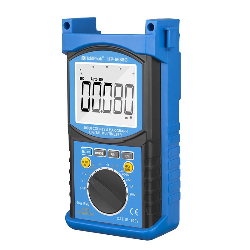 เครื่องทดสอบความเป็นฉนวนแบบพกพา holdpeak hp-6688g