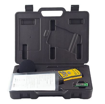 เครื่องวัดระดับเสียงในสภาวะแวดล้อม เครื่องทดสอบเสียง Holdpeak sound level meters hp-882a