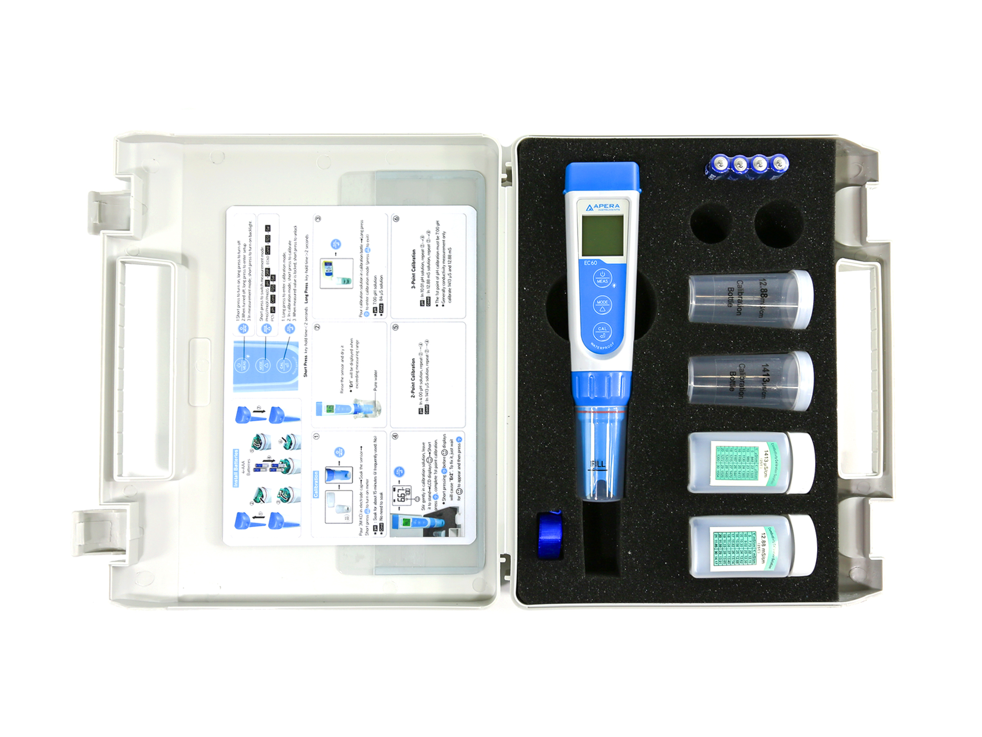 เครื่องวัดค่าการนำไฟฟ้า apera ec60