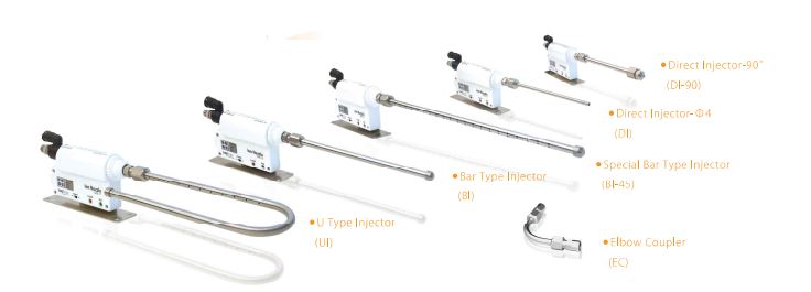 ท่อลมสำหรับหัวเป่าลมไฟฟ้าสถิต Fitting tubes for ionizer nozzles