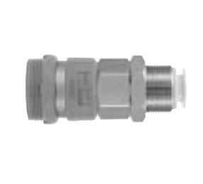 ข้อต่อลม ฟิตติ้งลม Smc bulkhead type with one-touch fitting