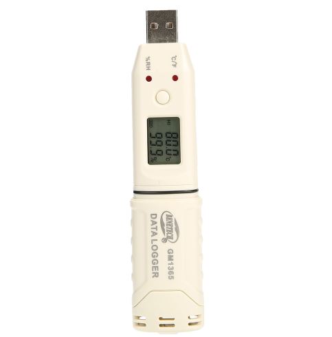 เครื่องบันทึกข้อมูลความชื้นและอุณหภูมิ benetech gm1365