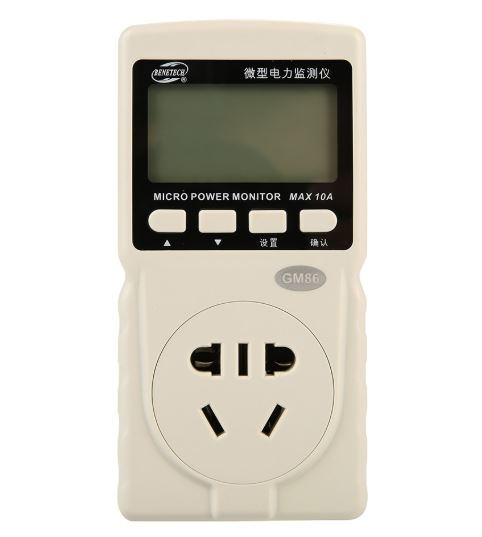 เครื่องมือตรวจสอบพลังงานไมโคร benetech gm86
