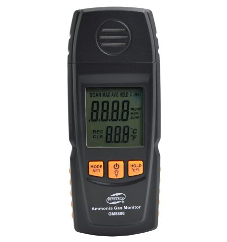 เครื่องวัดก๊าซแอมโมเนีย benetech ammonia gas detector gm8806