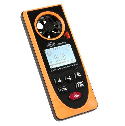 เครื่องวัดความเร็วลมแบบมัลติฟังก์ชั่น benetech gm8910