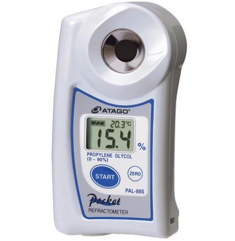 เครื่องวัดโพรพิลีนไกลคอลแบบพกพาระบบดิจิตอล atago pal-88s