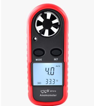 เครื่องวัดความเร็วลม benetech wt816