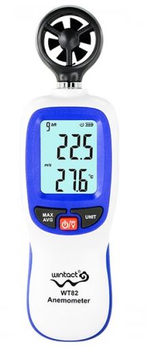 เครื่องวัดความเร็วลมแบบดิจิตอล benetech wt82