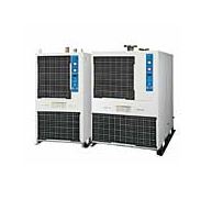 เครื่องทำลมเย็น ลมแห้ง Refrigerated air dryer double energy saving function series idf100fs 125fs 150fs smc