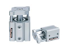 กระบอกลม Compact Cylinder-Guide Rod Type CQM-CDQM SMC