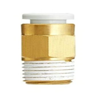 ข้อต่อลม ฟิตติ้งลม Smc male connector kq2h