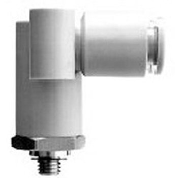 ข้องอลม ข้อต่อลม ฟิตติ้งลม Smc male branch connector kq2lu