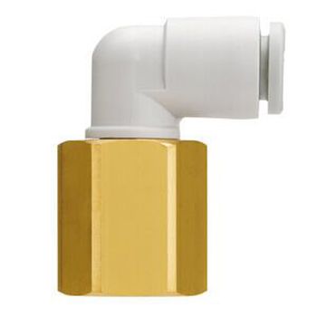 ข้อต่อลม ฟิตติ้งลม Smc female elbow kq2lf