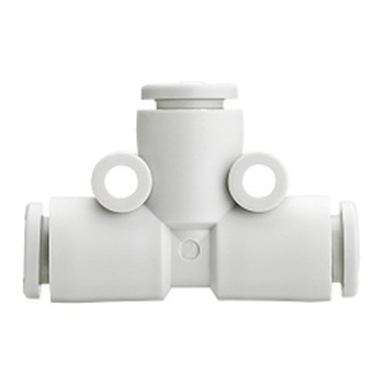 ข้อต่อลม ฟิตติ้งลม Smc different diameter tee kq2t