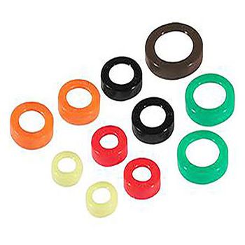 แหวนกันลมรั่ว ข้องอลม ข้อต่อลม ฟิตติ้งลม Smc colour cap kq2c