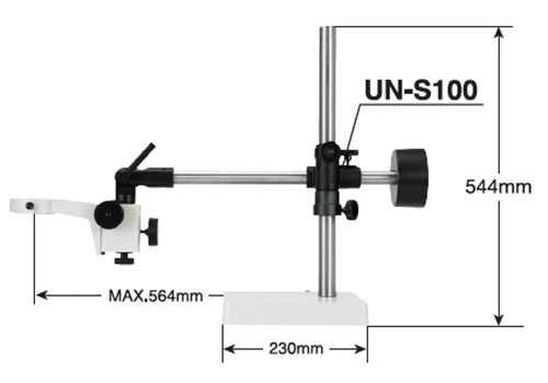 กล้องจุลทรรศน์ กล้องส่องขยาย Carton boom stands un-s100