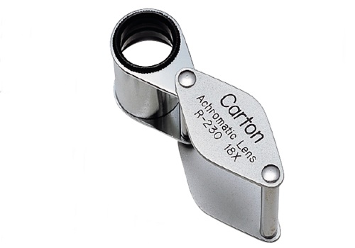 แว่นขยายตรวจงาน แว่นขยายส่องงาน Carton professional inspection loupes r230