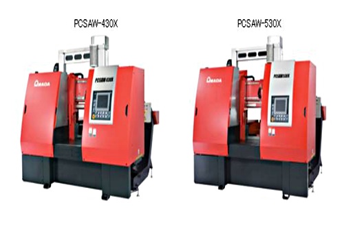 เครื่องตัด อะมะดะ Amada single pulse cutting bandsaw machine pcsaw-430x pcsaw-530x