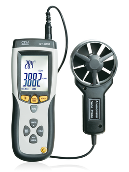 เครื่องวัดความเร็วลม cem dt-8893-8894 anemometer 