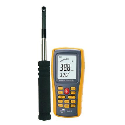 เครื่องวัดความเร็วลมแบบลวดร้อน benetech gm8903