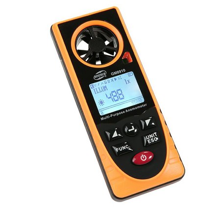 เครื่องวัดความเร็วลมอเนกประสงค์ benetech gm8910 