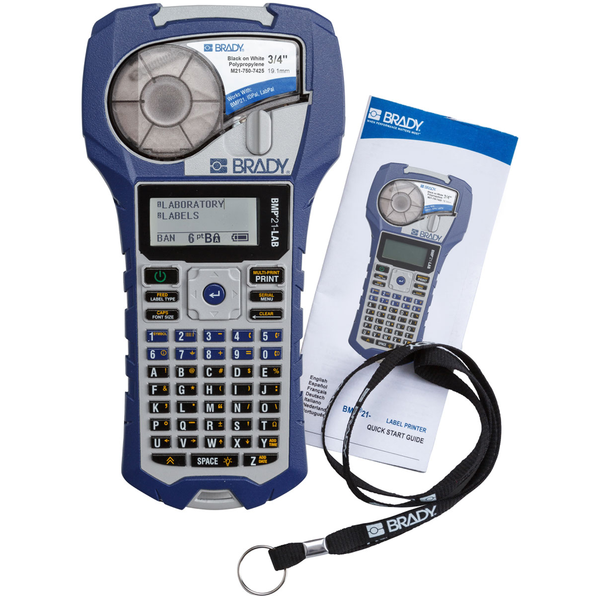 เครื่องปริ้นลาเบลเบรดี้ Brady bmp21-lab portable label printer 