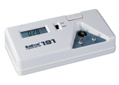 เครื่องวัดอุณหภูมิหัวแร้ง เครื่องตรวจสอบปลายหัวแร้ง วัดความร้อนหัวแร้ง Thermometer BAKON BK-191