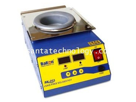 หม้อต้มตะกั่ว หม้อเชื่อมตะกั่ว Solder Pot BK-201