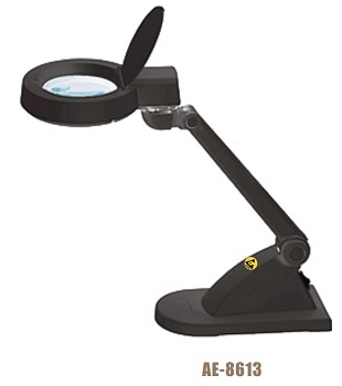 ไฟส่องขยายกันไฟฟ้าสถิตย์ ไฟขยายตรวจงาน Esd magnifying lamps model ae-8613