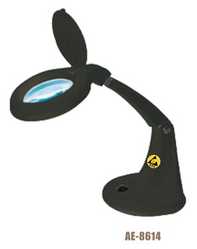 ไฟส่องขยายกันไฟฟ้าสถิตย์ ไฟขยายตรวจงาน Esd magnifying lamps model ae-8614