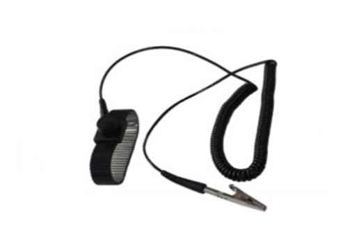 สายรัดข้อมือกันไฟฟ้าสถิตแบบมีสาย สายกราวด์ข้อมือกันไฟฟ้าสถิต Metal wrist strap Korea