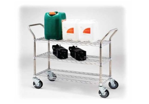 รถส่งของในห้องคลีนรูม Utility carts type b Korea