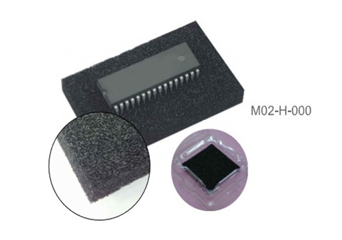 โฟรมกันไฟฟ้าสถิต Conductive foam m02-h-000