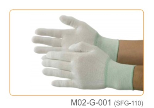 ถุงมือพียู ถุงมือท็อปฟิต ถุงมือปาล์มฟิต High tech assembly gloves m02-g-001 sfg-110 Korea