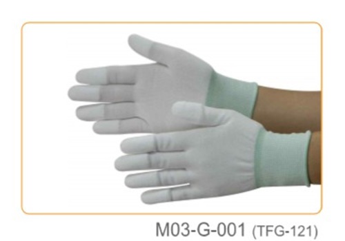 ถุงมือพียู ถุงมือท็อปฟิต ถุงมือปาล์มฟิต High tech assembly gloves m03-g-001 tfg-121 Korea