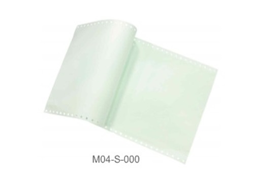 กระดาษปริ้นต่อเนื่องคลีนรูม Continuous Printing Paper M04 S 000 Korea