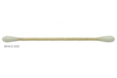 ก้านทำความสะอาดชิ้นงานคลีนรูม โฟมสแวป Cotton swab m18-c-003 Korea