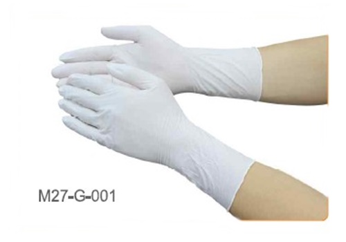 ถุงมือไนไตร Cleanroom nitrile gloves m27-g-001 Korea