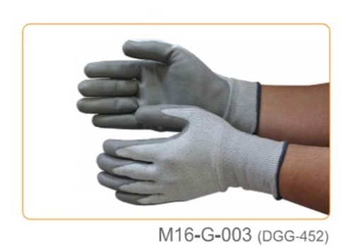 ถุงมือเซฟตี้ Safety gloves M16-G-003-1 DGG-452