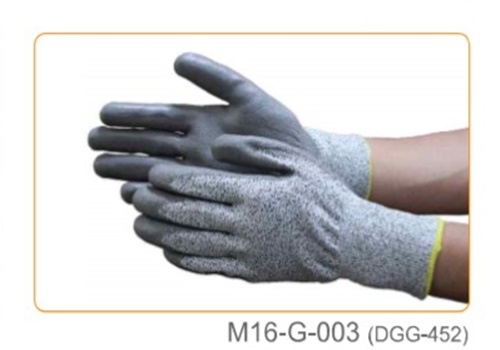 ถุงมือเซฟตี้ Safety gGloves M16-G-003-2 DGG-452