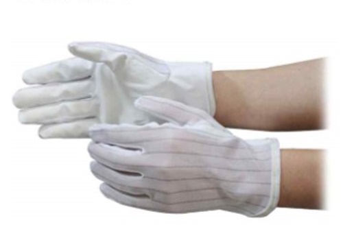 ถุงมือกันไฟฟ้าสถิต ถุงมือพียูกันไฟฟ้าสถิต Antistatic pu thick gloves m22 g 012 wtg 440 Korea