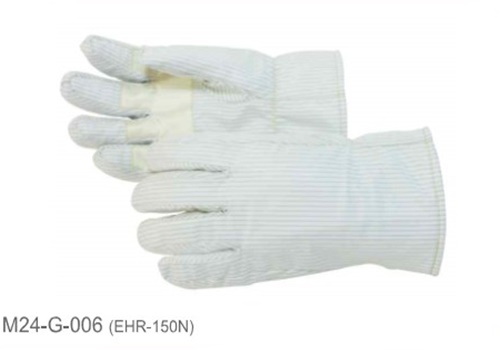 ถุงมือทนความร้อน ถุงมือกันไฟฟ้าสถิตย์ Heat resistant esd gloves m24-g-006 ehr-150n Korea