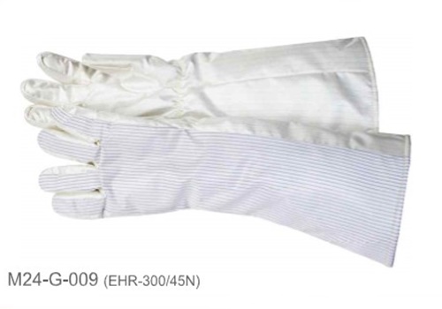 ถุงมือกันไฟฟ้าสถิต ถุงมือทนความร้อน Esd heat resistant gloves m24-g-009 ehr-300-45n Korea