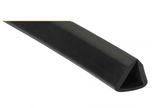 ขอบยางพื้นห้องกันไฟฟ้สถิต Esd edge protector 15mmx9mmx100m roll